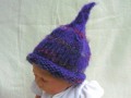 Čepička fialový elfík